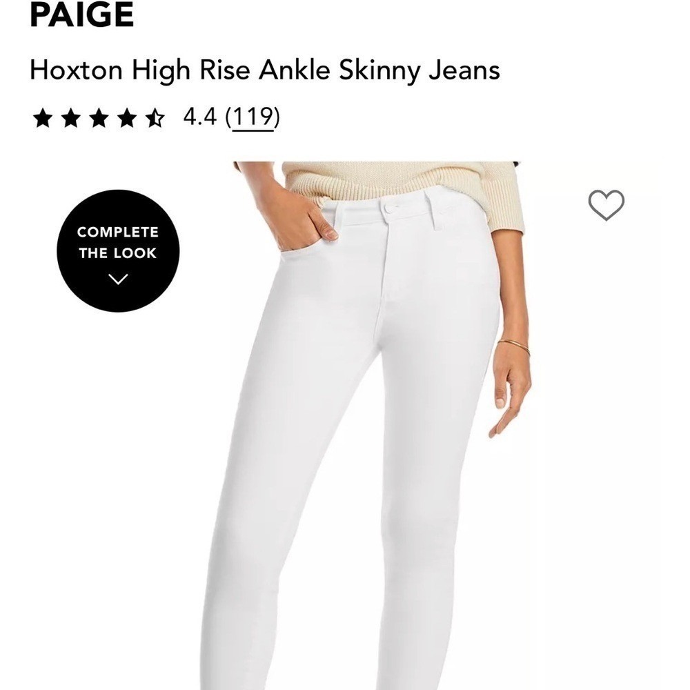 PAIGE by Anthropologie Hoxton Ankle‎ Jeans
